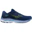 Mizuno Men's Wave Rider 27 Running Shoes Navy Peony/Sharp Green